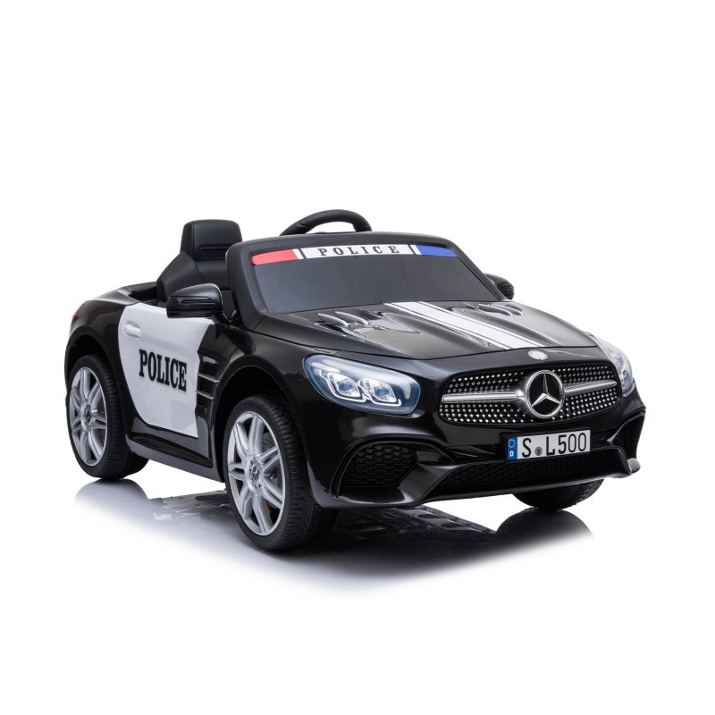 Kikkaboo Επαναφορτιζόμενο αυτοκινητάκι Licensed Mercedes Benz SL500 Αστυνομία Μαύρο