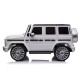 Kikkaboo  Επαναφορτιζόμενο αυτοκινητάκι Licensed Mercedes Benz G500 Λευκό + μπαταρία 12V/10AH
