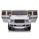Kikkaboo  Επαναφορτιζόμενο αυτοκινητάκι Licensed Mercedes Benz G500 Λευκό + μπαταρία 12V/10AH