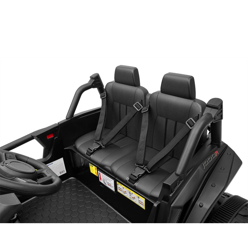 Kikkaboo Επαναφορτιζόμενο αυτοκινητάκι Licensed Honda Μαύρο + μπαταρία 24V/9AH