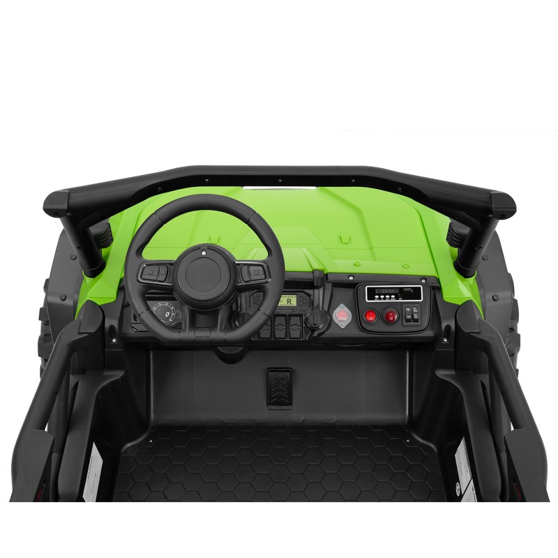 Kikkaboo Επαναφορτιζόμενο αυτοκινητάκι Licensed Honda Πράσινο + μπαταρία 24V/9AH