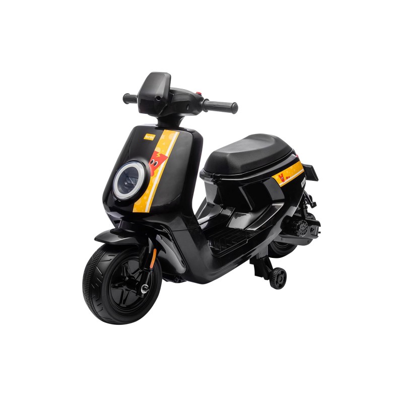 Kikkaboo Επαναφορτιζόμενη μηχανή Licensed Niu Μαύρη + μπαταρία 12V/4.5AH