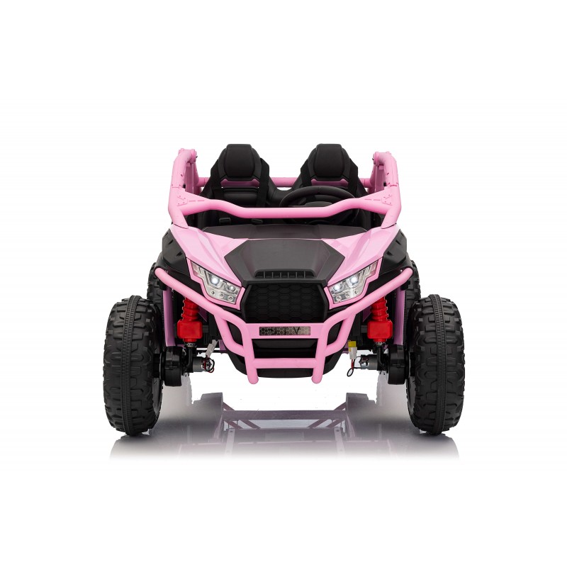 Kikkaboo Επαναφορτιζόμενο αυτοκινητάκι Candy Buggy Ροζ + μπαταρία 12V/10AH