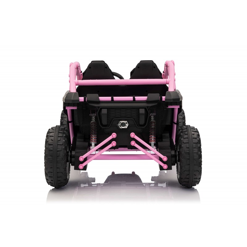 Kikkaboo Επαναφορτιζόμενο αυτοκινητάκι Candy Buggy Ροζ + μπαταρία 12V/10AH