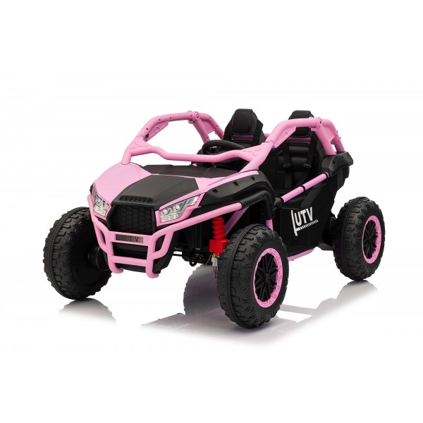 Kikkaboo Επαναφορτιζόμενο αυτοκινητάκι Candy Buggy Ροζ + μπαταρία 12V/10AH