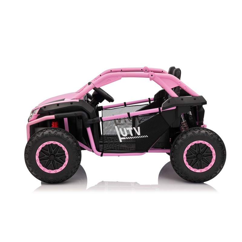 Kikkaboo Επαναφορτιζόμενο αυτοκινητάκι Candy Buggy Ροζ + μπαταρία 12V/10AH