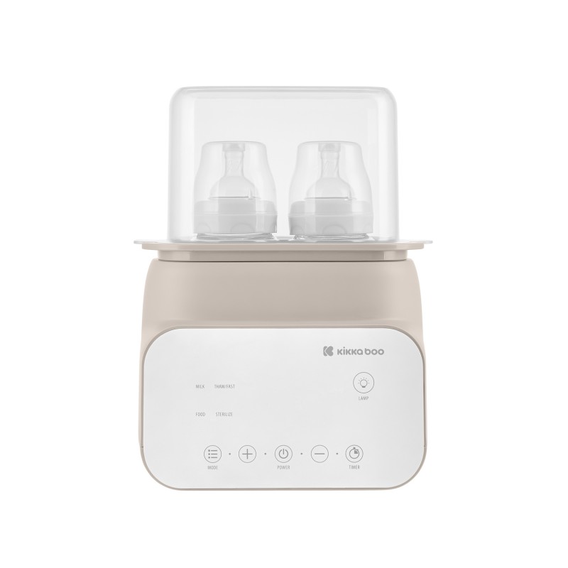 Kikkaboo Double bottle warmer 4in1 Handy Beige