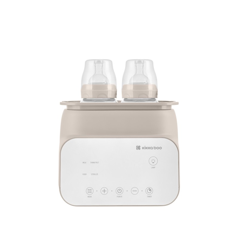Kikkaboo Double bottle warmer 4in1 Handy Beige