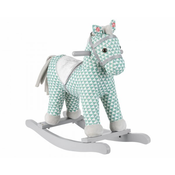 Kikkaboo Ξύλινο Κουνιστό Αλογάκι Green Horse