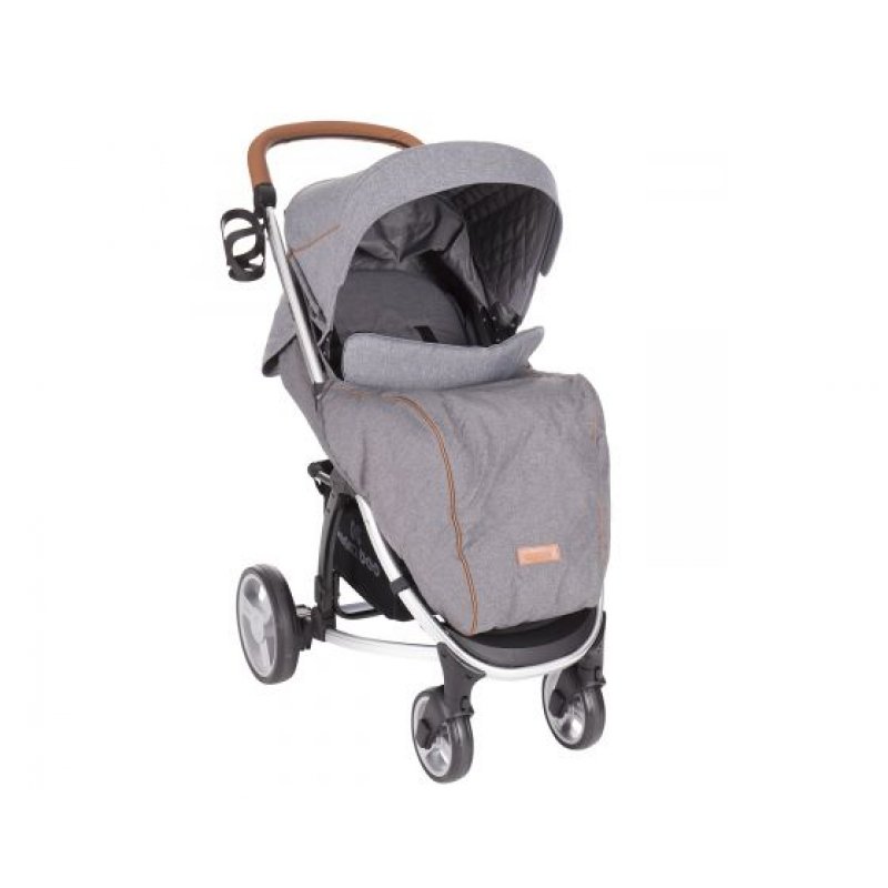Kikkaboo Σύστημα Μετακίνησης 3 σε 1 Madrid Grey Melange
