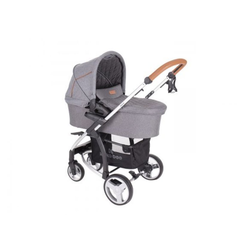 Kikkaboo Σύστημα Μετακίνησης 3 σε 1 Madrid Grey Melange