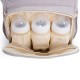 KikkaBoo Mama Bag Τσάντα αλλαξιέρα Siena Light Grey