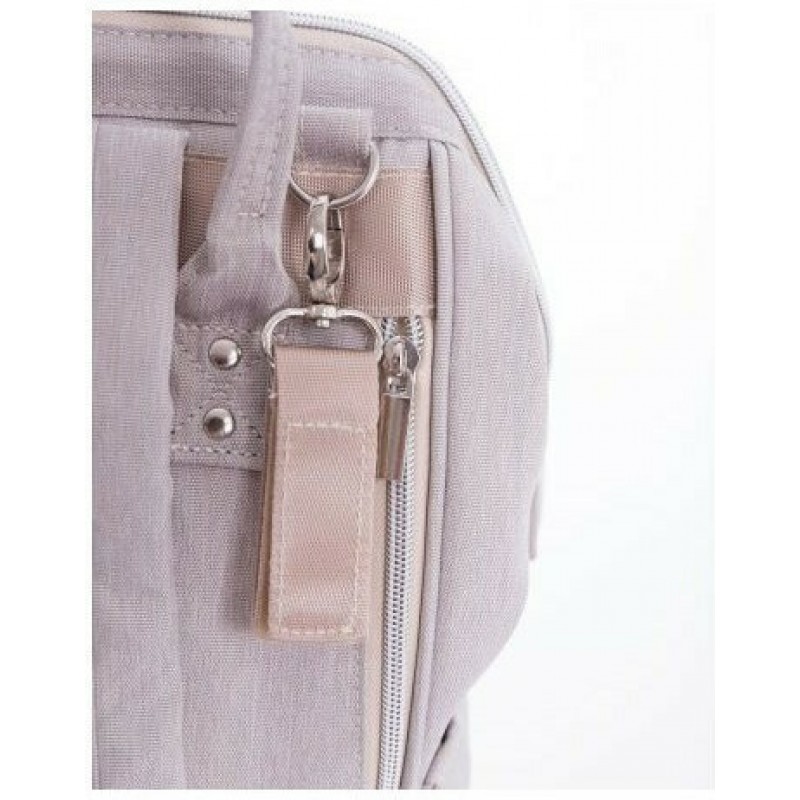 KikkaBoo Mama Bag Τσάντα αλλαξιέρα Siena Light Grey