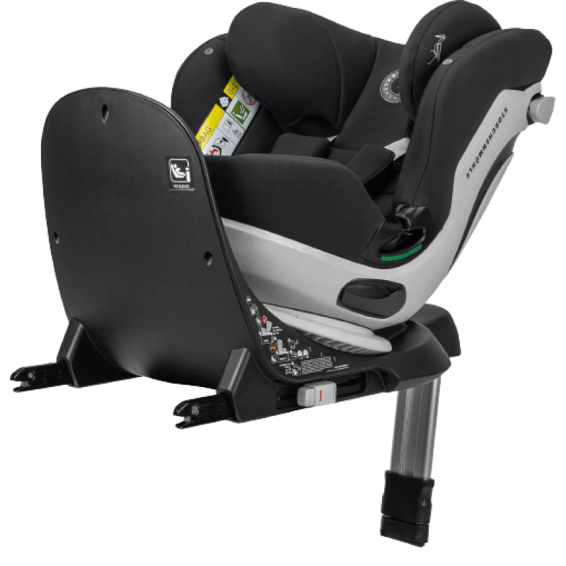 Storchenmuhle Καθισματάκι Αυτοκινήτου Niki Kid i-Size με Isofix Onyx Black 76–150 εκ