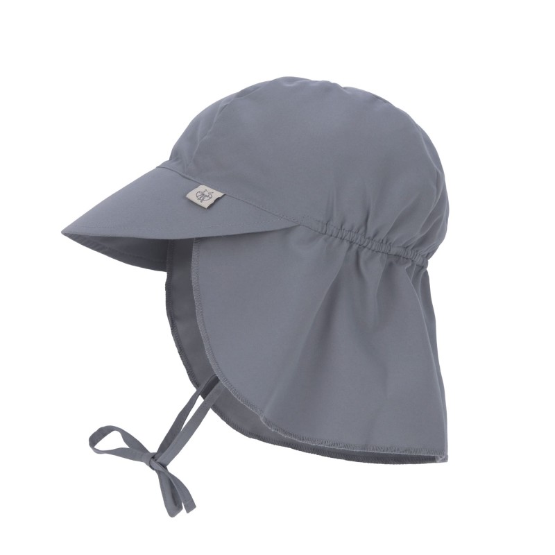 Laessig Αντηλιακό καπέλο με γείσο και  προστασία λαιμού grey