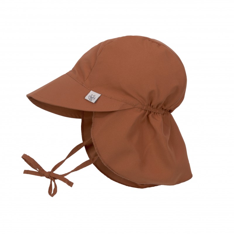 Laessig Αντηλιακό καπέλο με γείσο και προστασία λαιμού rust 