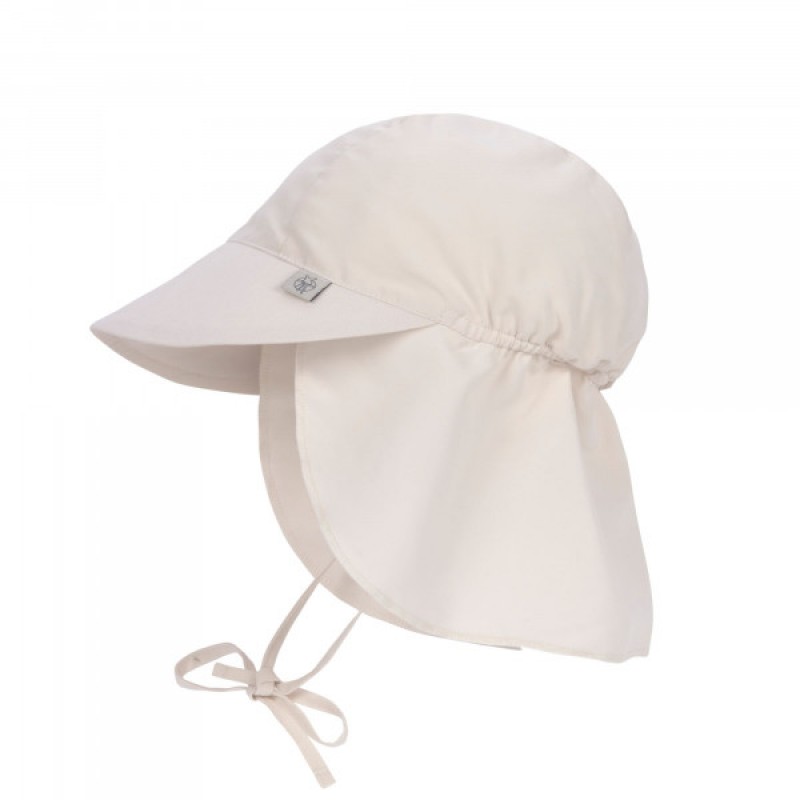 Laessig Αντηλιακό καπέλο με γείσο και  προστασία λαιμού offwhite