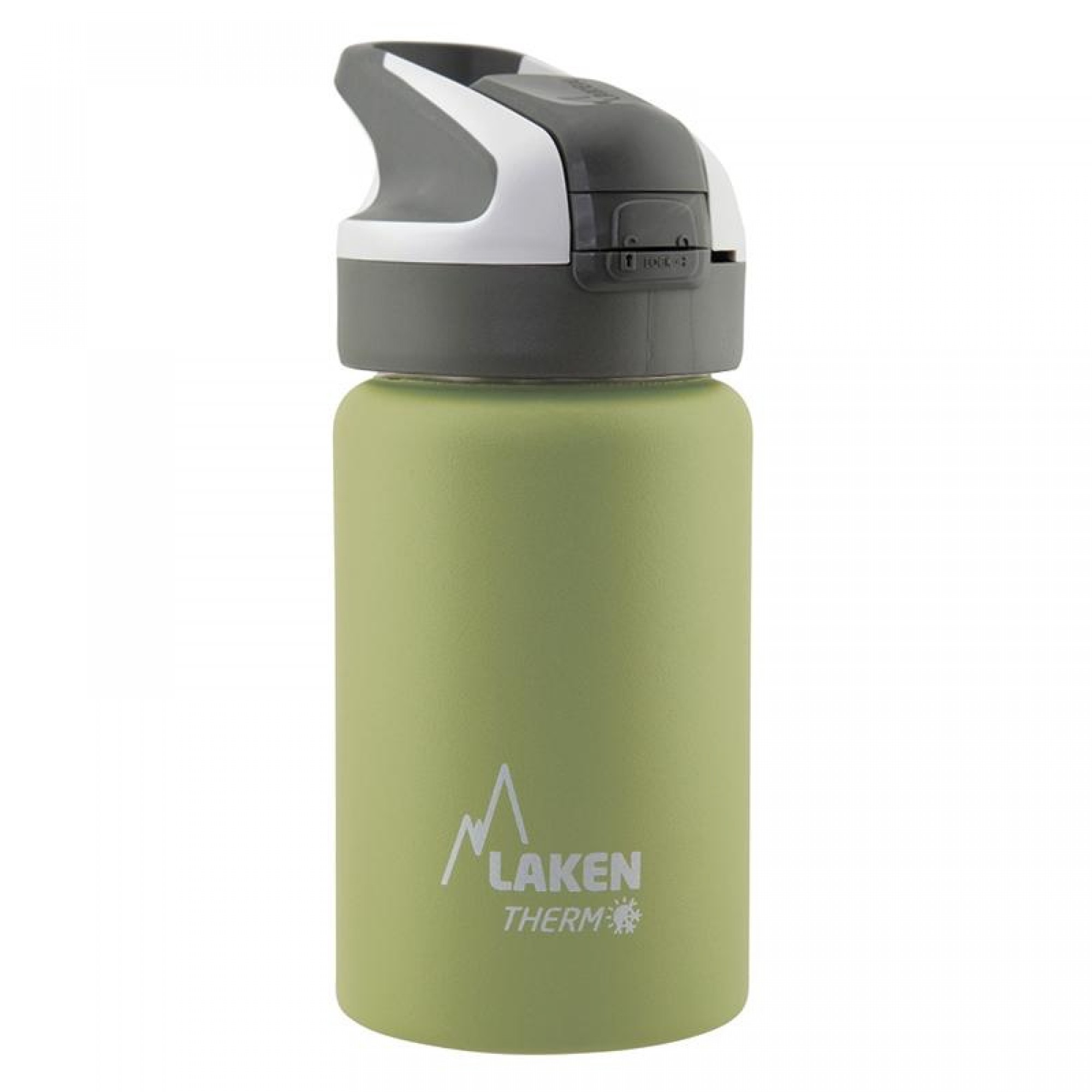 Laken Θερμός 350ml Χακί με Πώμα Summit