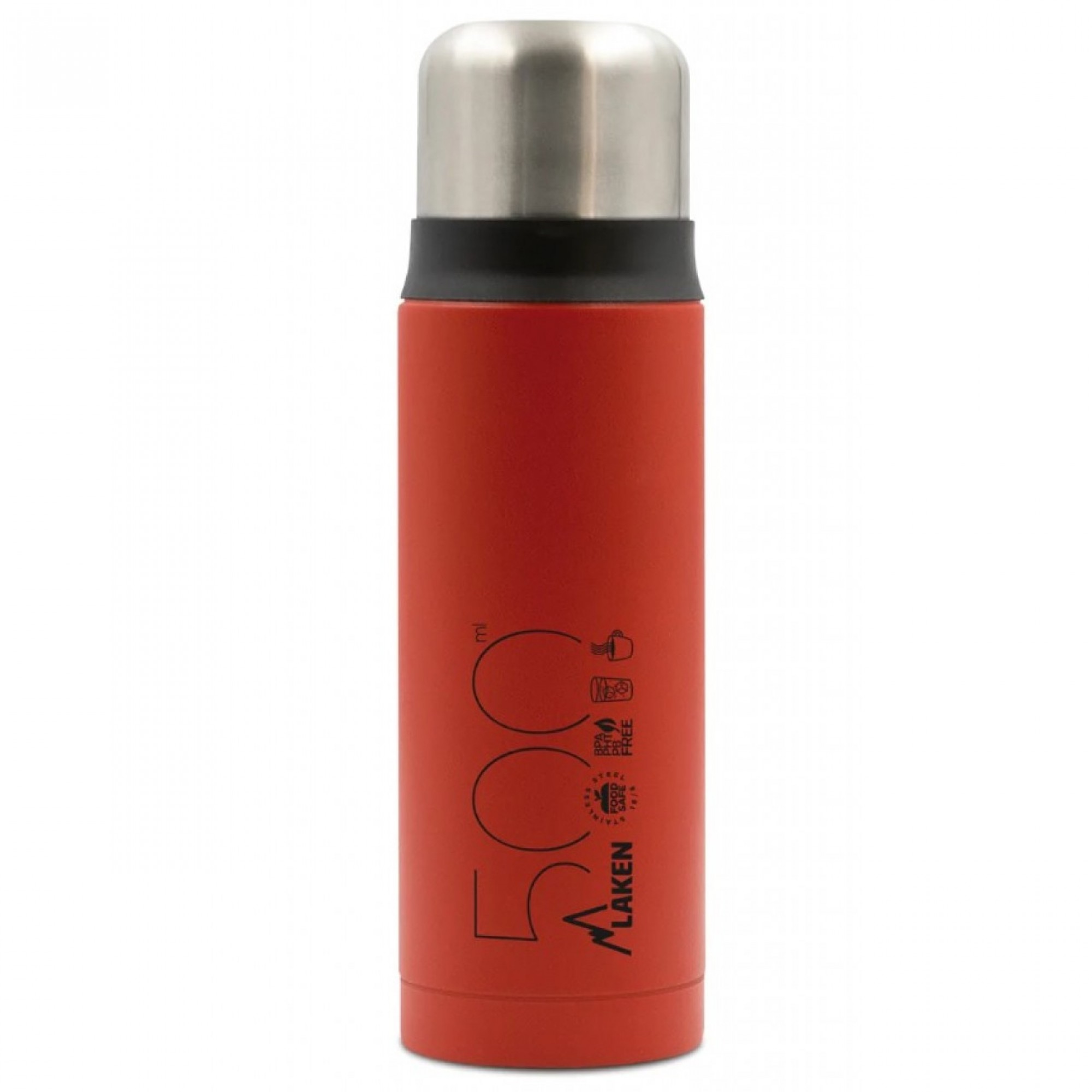 Laken Θερμός Υγρών 500ml-Κόκκινος