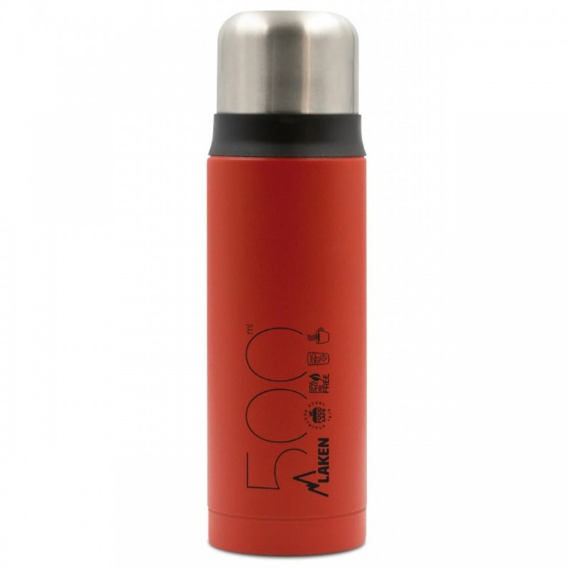Laken Θερμός Υγρών 500ml-Κόκκινος