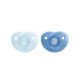 Phillips Avent Soothie Πιπίλα Σιλικόνης 0-6 μηνών Boy 2τεμ 