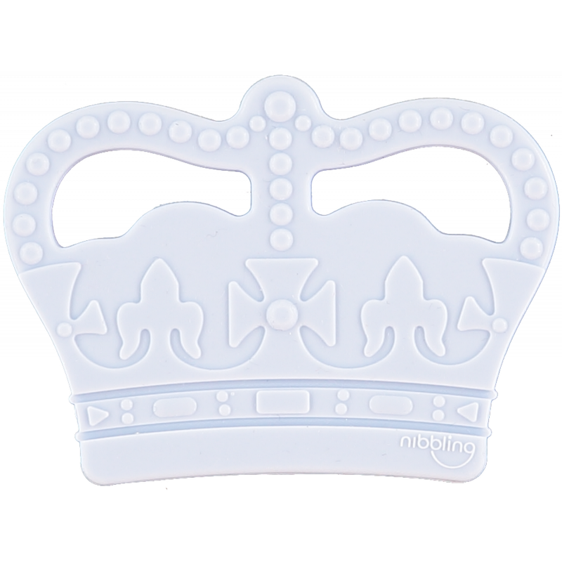 Nibbling Μασητικό Οδοντοφυΐας Crown Blue