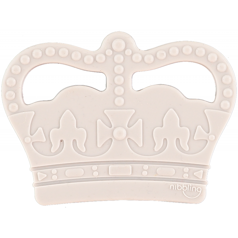 Nibbling Μασητικό Οδοντοφυΐας Crown Grey