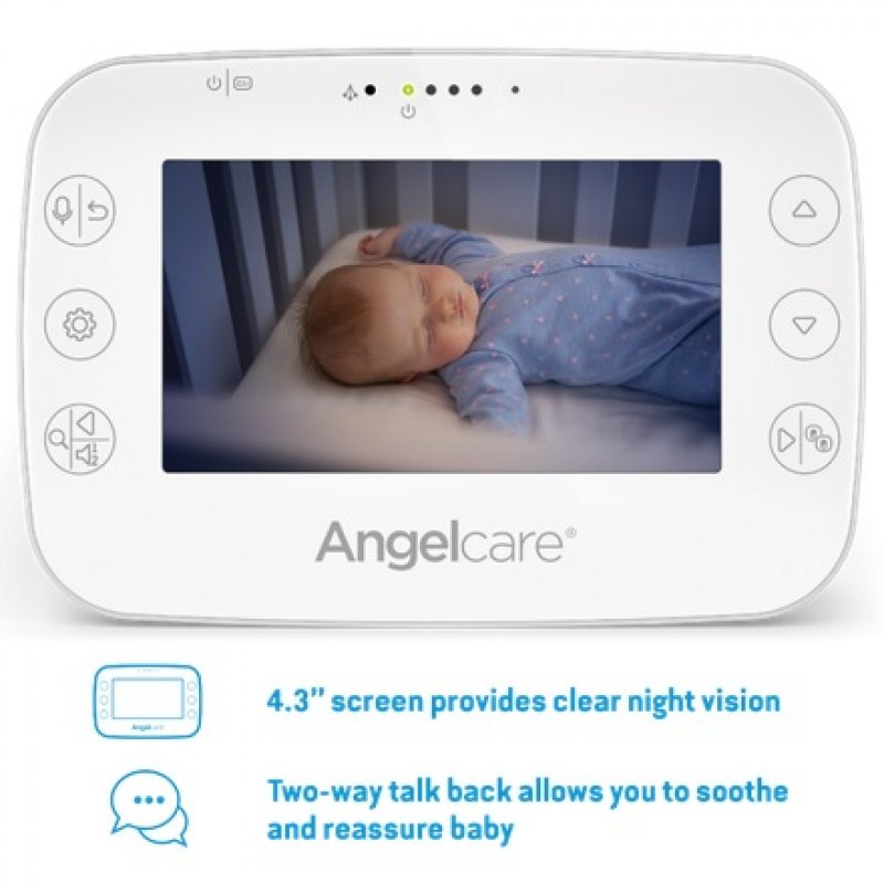 Angelcare Συσκευή Παρακολούθησης Κίνησης Μωρού με Βίντεο AC527