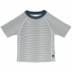 Laessig Αντιηλιακό Μπλουζάκι Rashguard Striped Μπλε