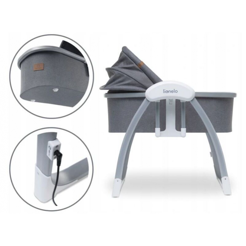 Lionelo Figgy Ηλεκτρική καλαθούνα & λίκνο 2 σε 1