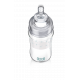 Lovi Diamond Γυάλινο Μπιμπερό με Θηλή Σιλικόνης Botanic 250ml 3m+