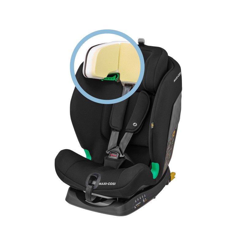 Maxi Cosi i-Size Titan Παιδικό Κάθισμα Αυτοκινήτου Basic Black 76 - 150 cm 