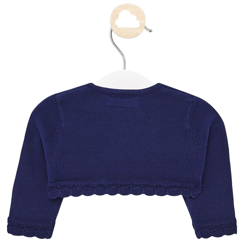 Mayoral Πλεκτή Ζακέτα-Μπολερό Navy Blue 20-00318-011
