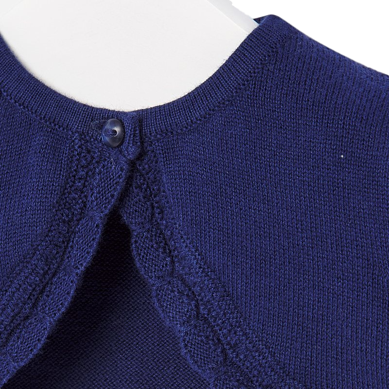Mayoral Πλεκτή Ζακέτα-Μπολερό Navy Blue 20-00318-011
