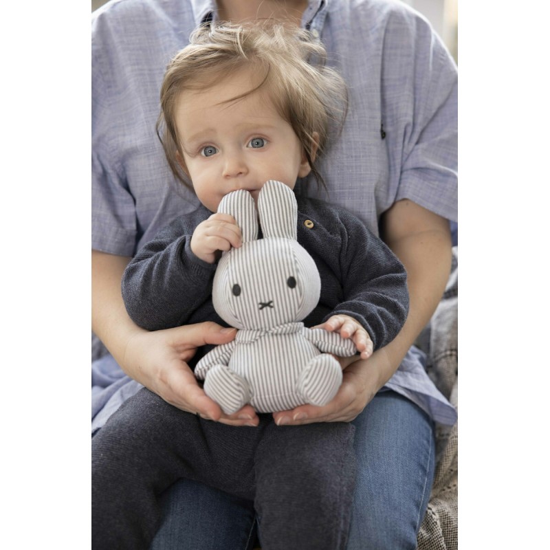 Miffy Υφασμάτινο λούτρινο 29cm με μαγνήτες B66στα μάτια για να κλείνει τα ματάκια 				