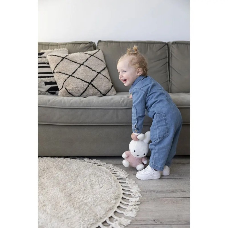 Miffy Λούτρινο 25cm Ροζ Fluffy