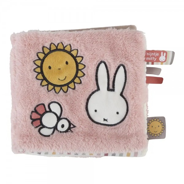 Miffy Το Πρώτο Μου Βιβλίο Ροζ Fluffy