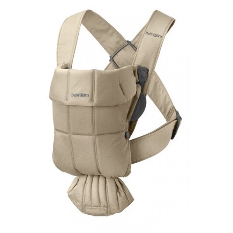BabyBjorn Μάρσιπος Mini Woven, Beige