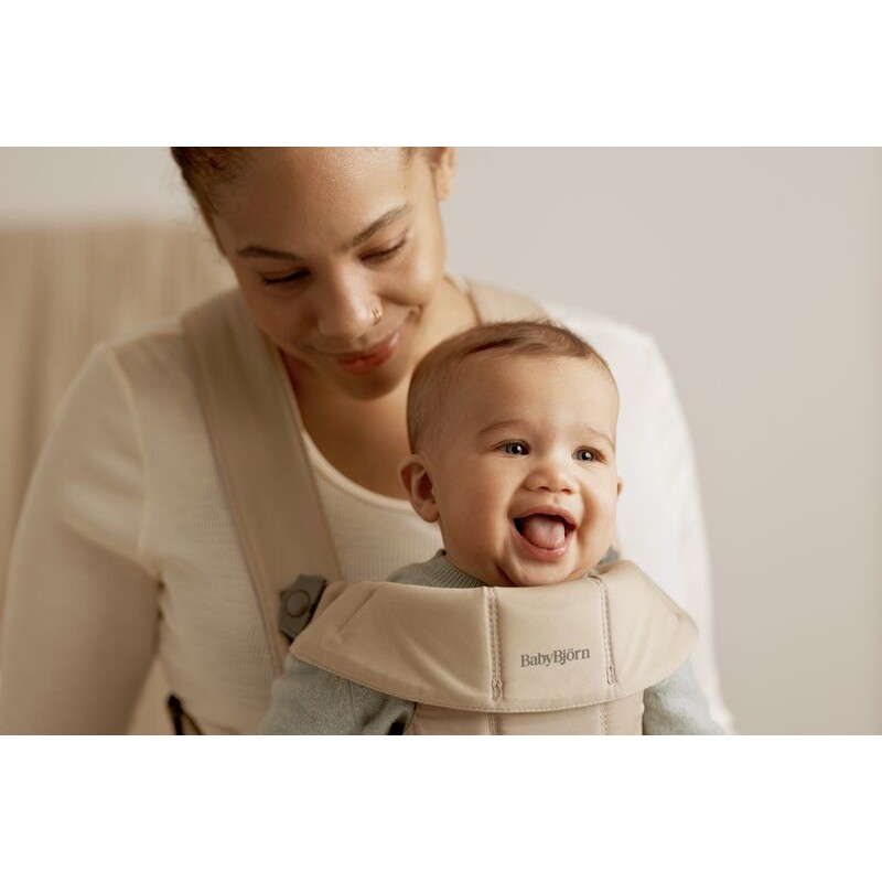 BabyBjorn Μάρσιπος Mini Woven, Beige