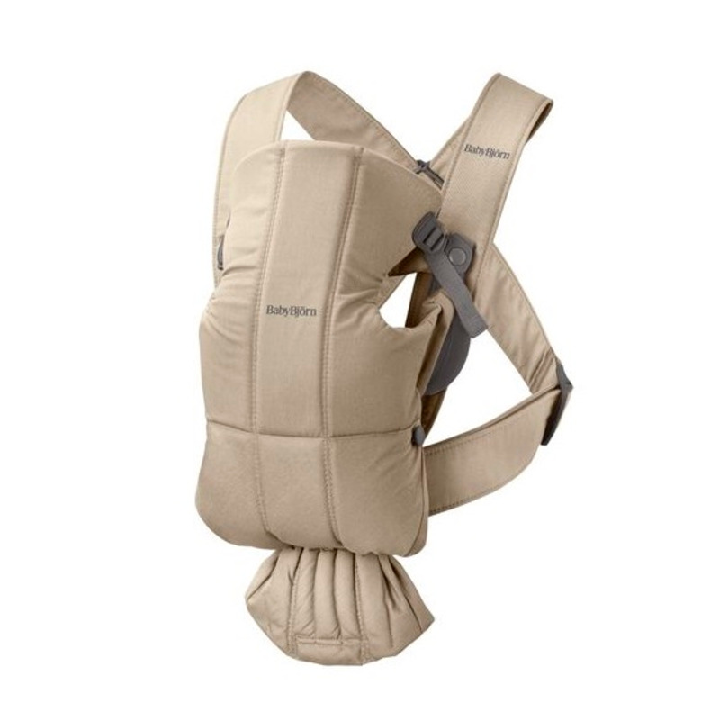 BabyBjorn Μάρσιπος Mini Woven, Beige