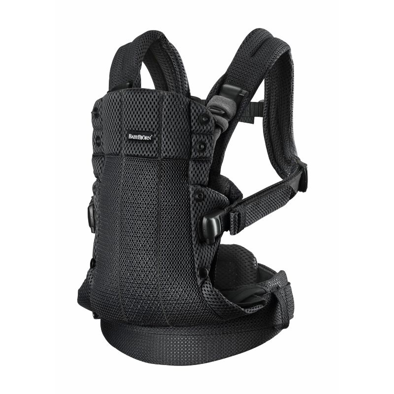 BabyBjorn Μάρσιπος Harmony, Mesh, Black