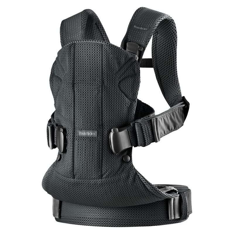 BabyBjorn Μάρσιπος One, Mesh, Black