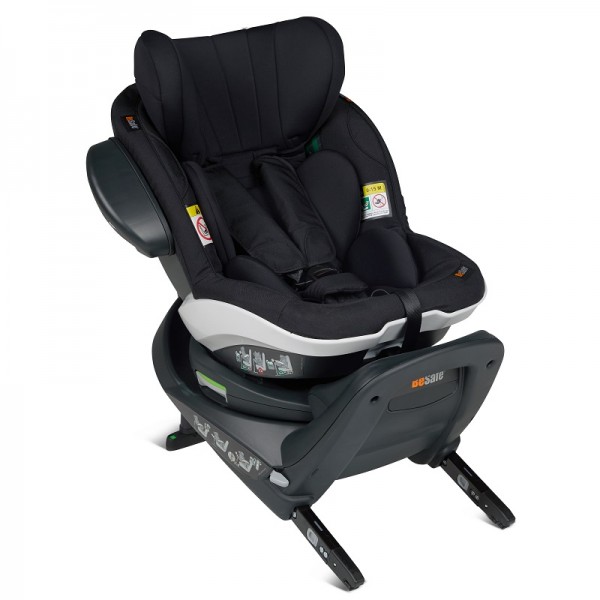 BeSafe Κάθισμα Αυτοκινήτου iZi Turn 61-105cm i-Size, Fresh Black Cab