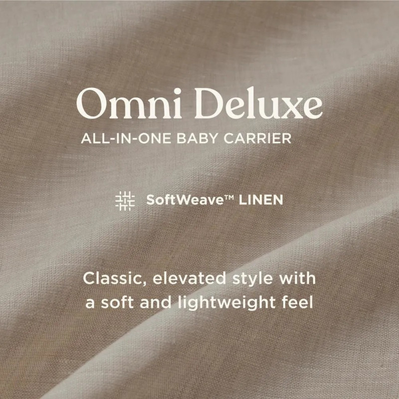 Ergobaby βρεφικός μάρσιπος Omni Deluxe Natural Linen