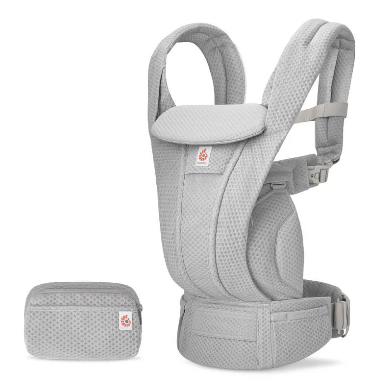 Ergobaby βρεφικός μάρσιπος Omni Deluxe Mesh Pearl Grey