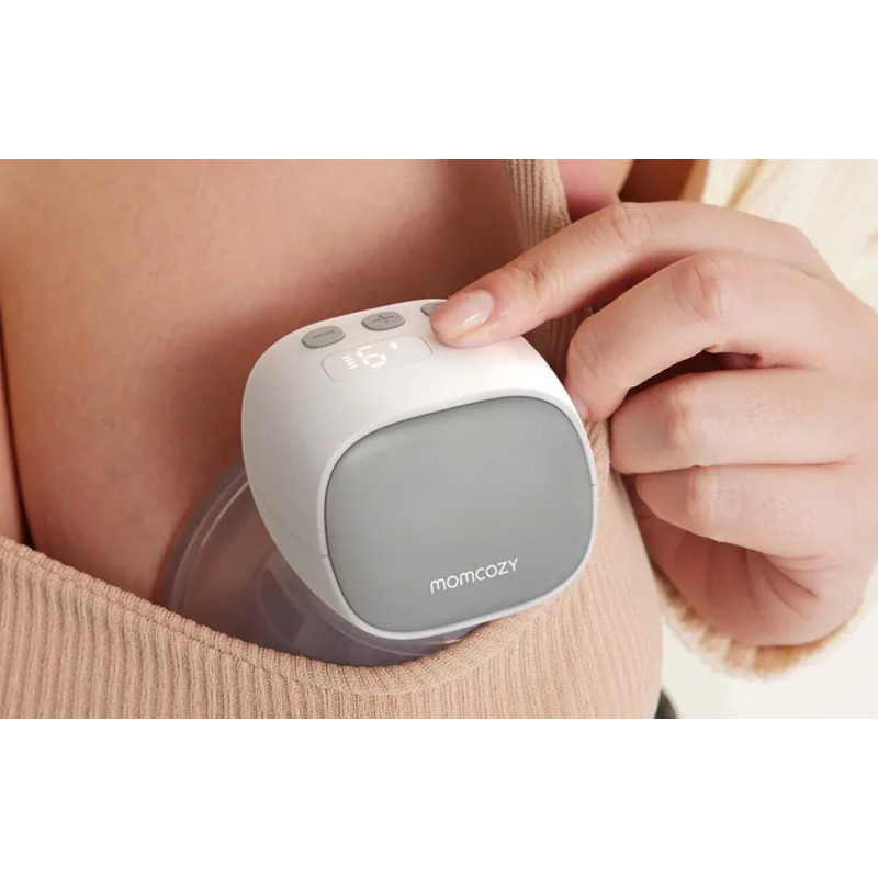 Momcozy S9 Pro Double – Διπλό φορετό θήλαστρο Grey