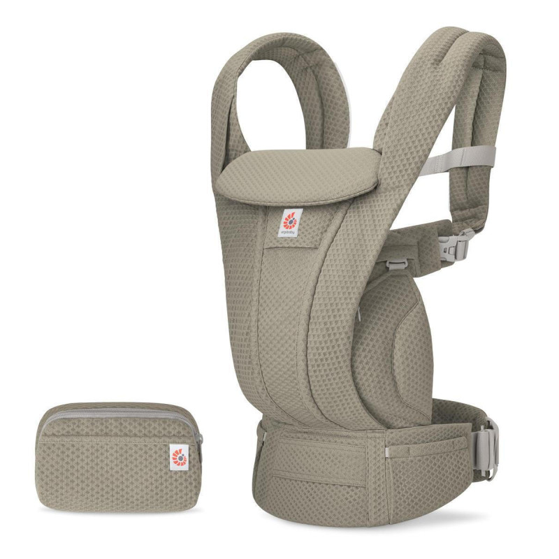 Ergobaby βρεφικός μάρσιπος Omni Deluxe Mesh Soft Olive 