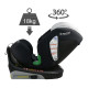 Bebe Stars Nobile i-Size Κάθισμα Αυτοκινήτου 40-150 cm Black