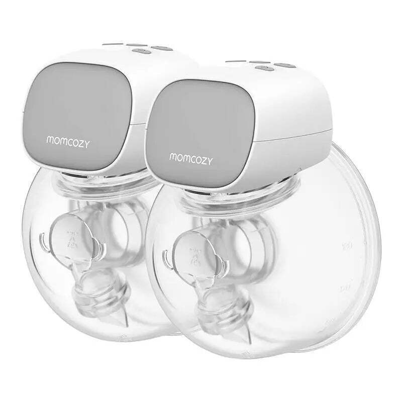 Momcozy S9 Pro Double – Διπλό φορετό θήλαστρο Grey