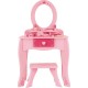 Hape Ξύλινο Σετ Dresser Table And Stool Girl's Vanity-Pink